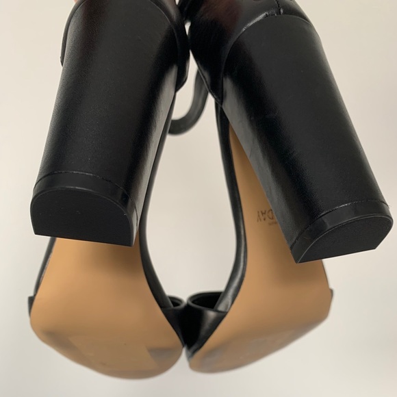 KATE SPADE SATURDAY Black Ankle Strap Pump Heels - Picture 11 of 14